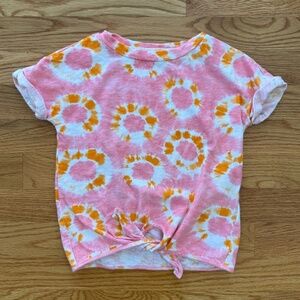 J. Crew crewcuts Collectible Tie-Dye Roll Sleeve Shirt